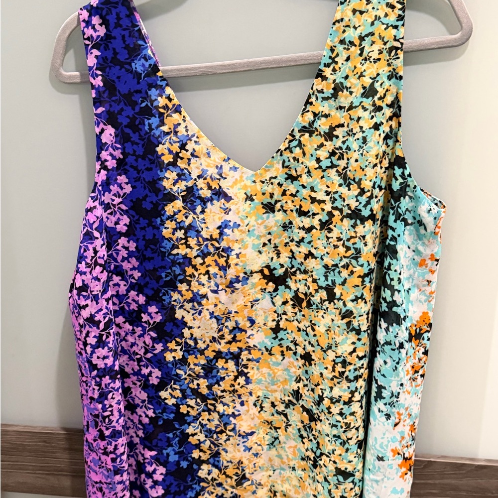 Multicolor Sleeveless blouse